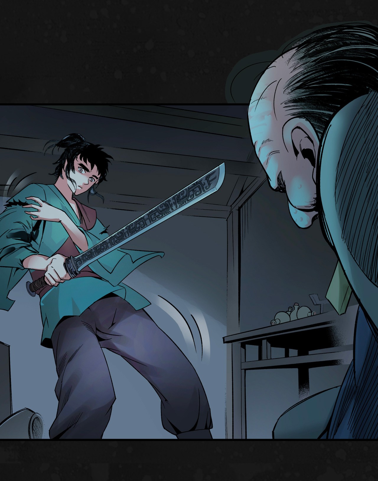 藏锋行128话 两个气室