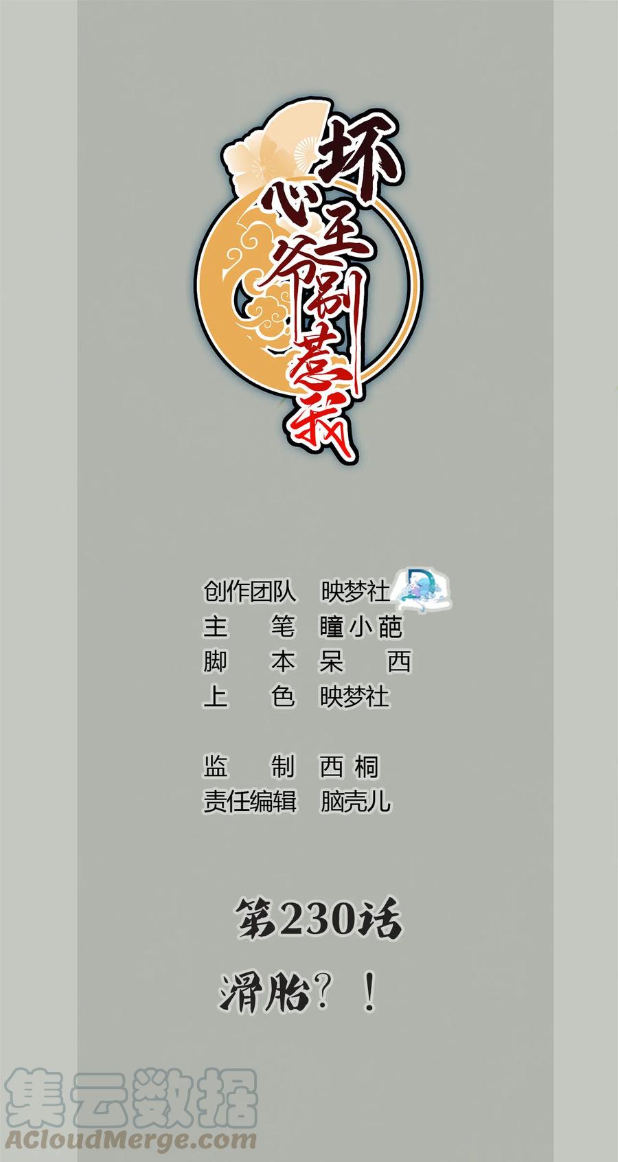 坏心王爷别惹我230话 滑胎？！