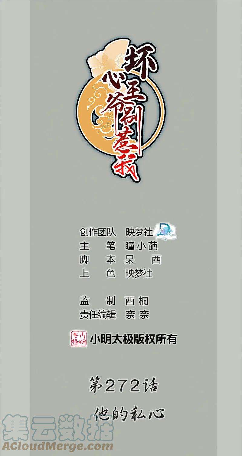坏心王爷别惹我272话 他的私心