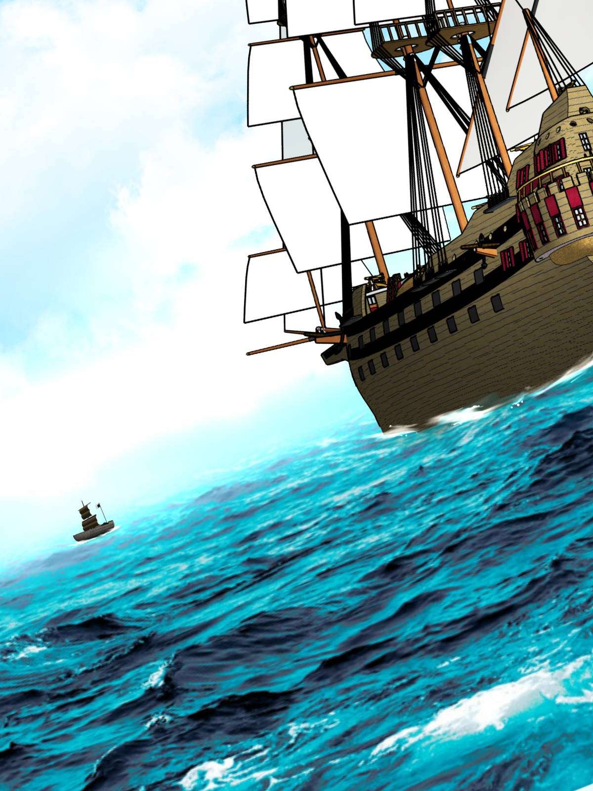 重生之我是大天神第132话： 海上风云