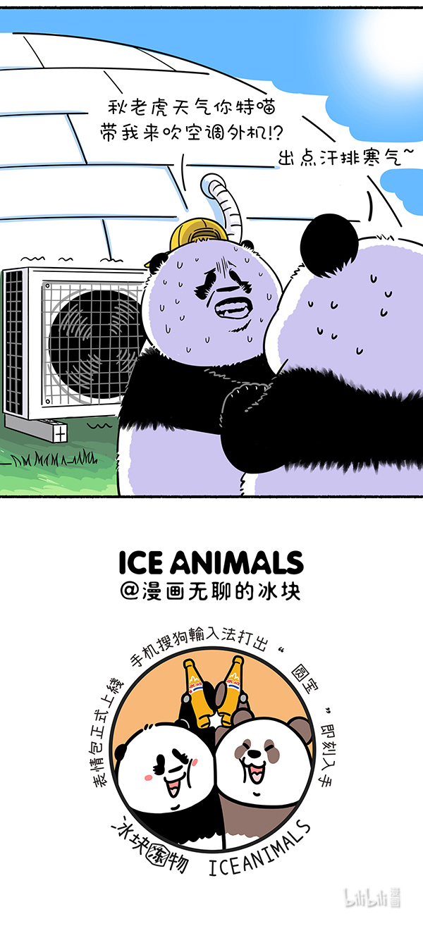 快把动物放进冰箱311 拜托！我们可是国宝诶~什么空调我们吹不到？