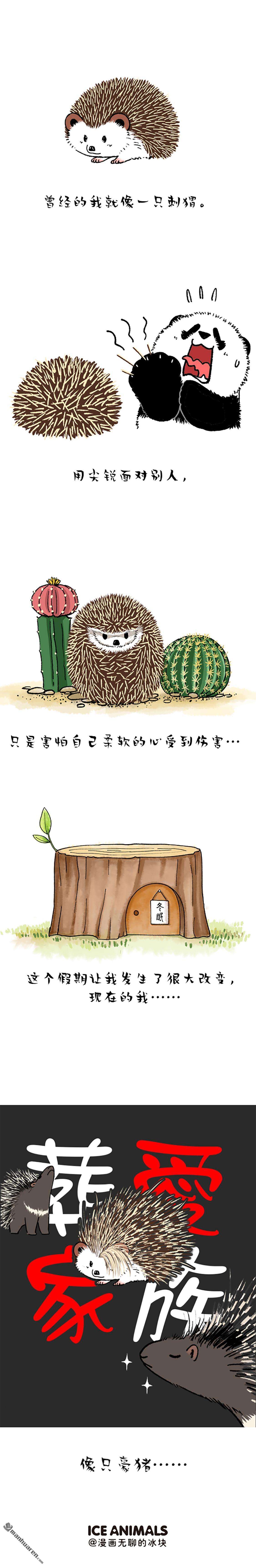 快把动物放进冰箱第191话 刺猬