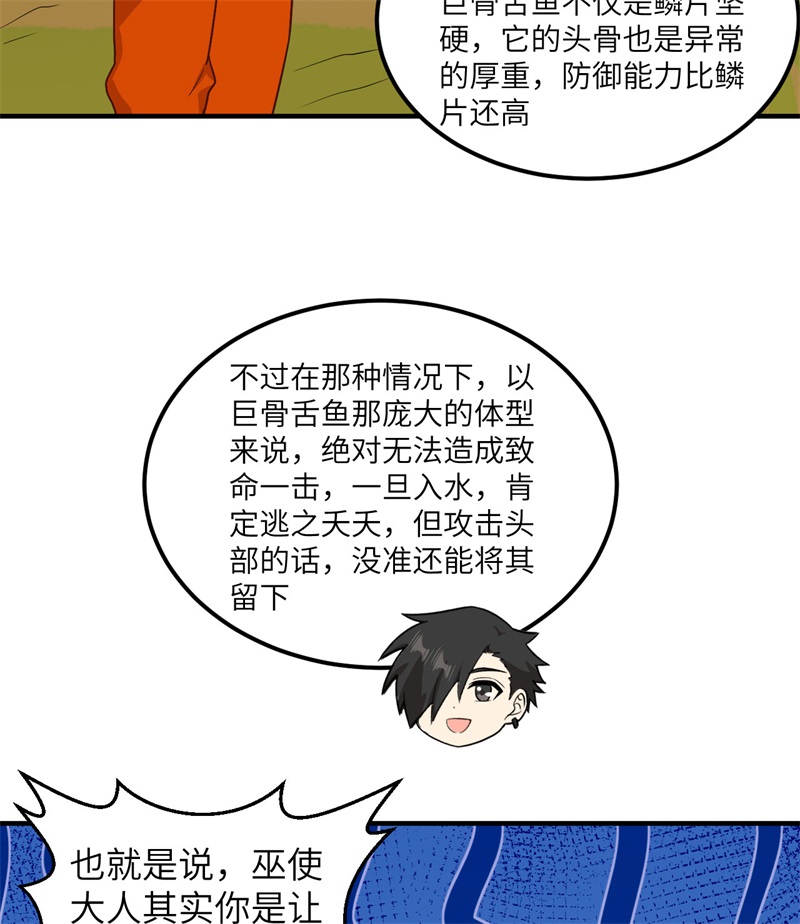 我和妹子们的荒岛余生162 巨骨舌鱼