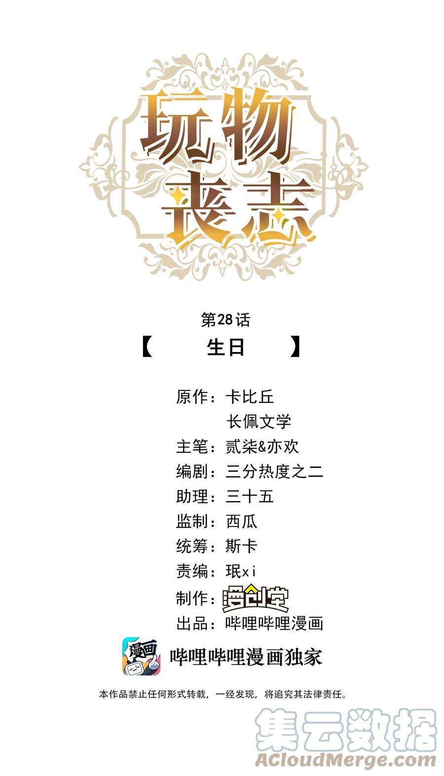 玩物丧志028 生日