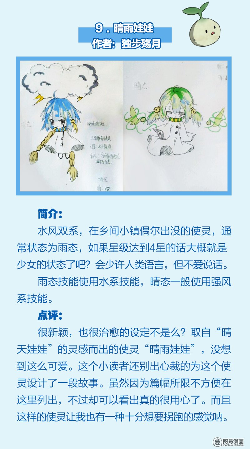 驭灵师番外(2) 【非正文】使灵征集活动点评