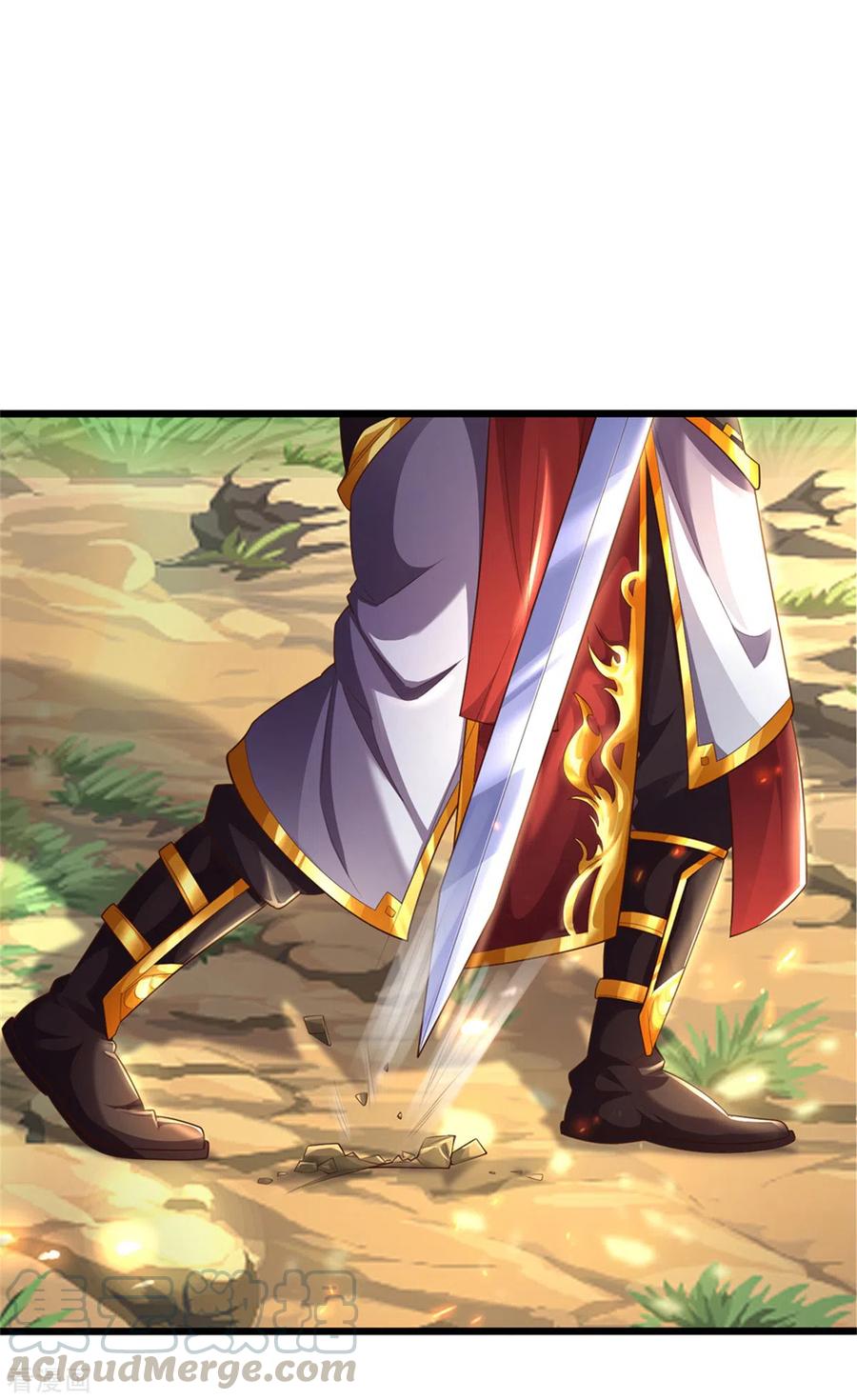 逆天剑神357话 宝剑崩裂，千钧一发