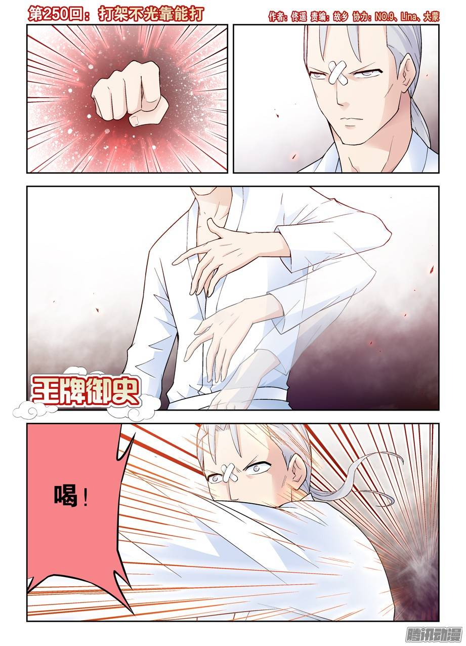 王牌御史250,打架不光靠能打