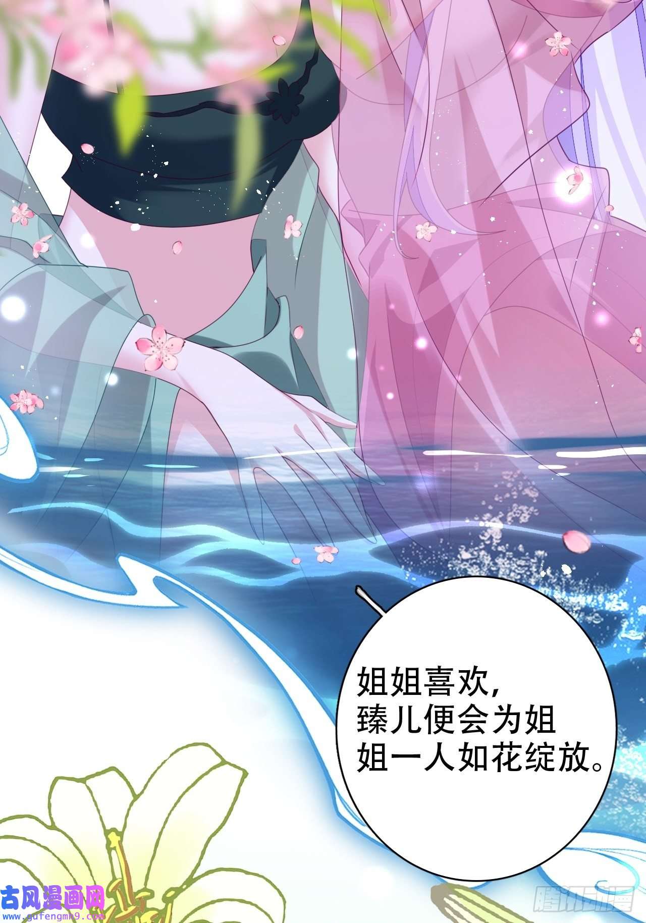 海王奶奶三千宠鸾凤宗的百合花都开好了