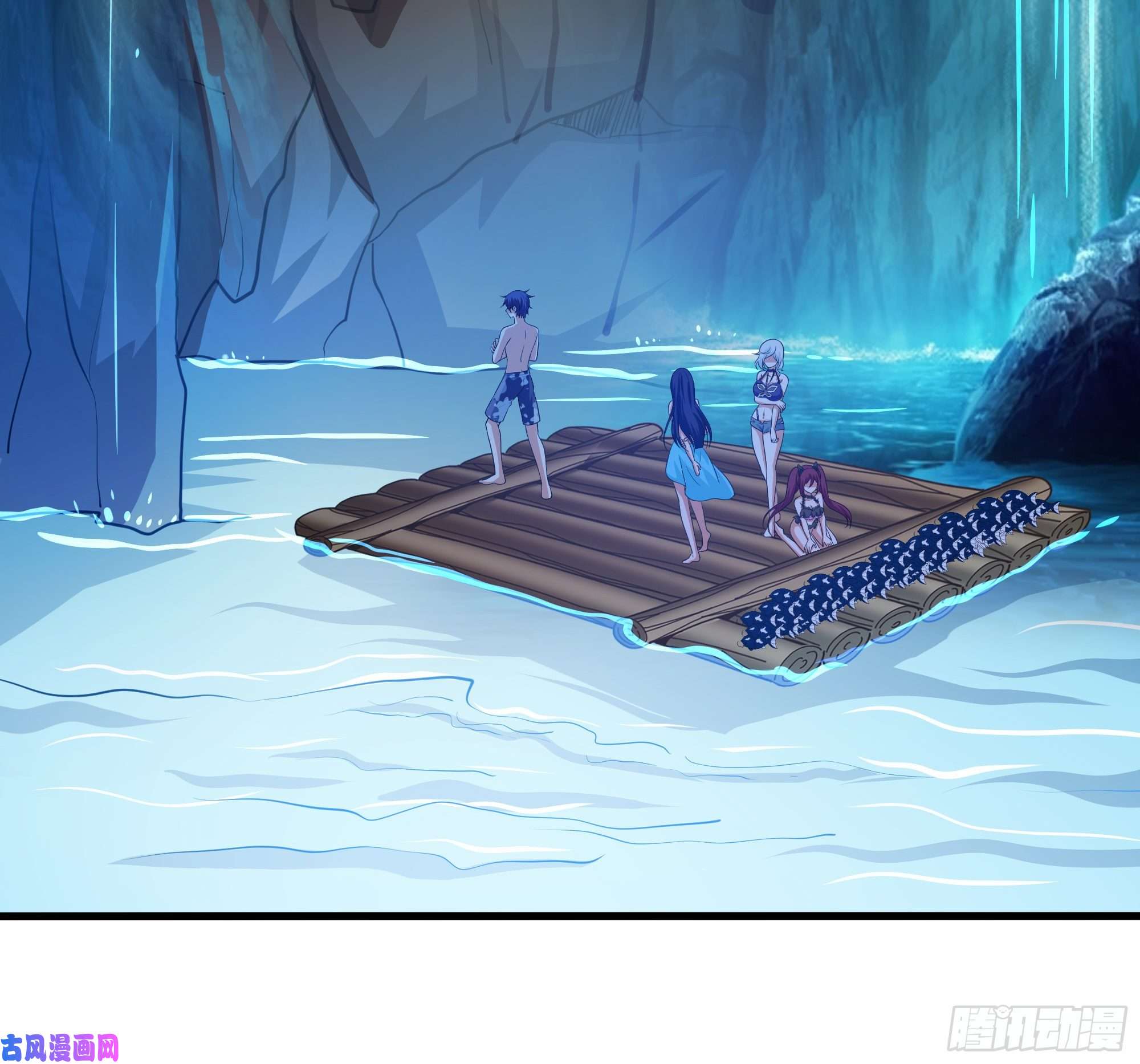 我在地府开后宫第29话 用身体把它挤爆