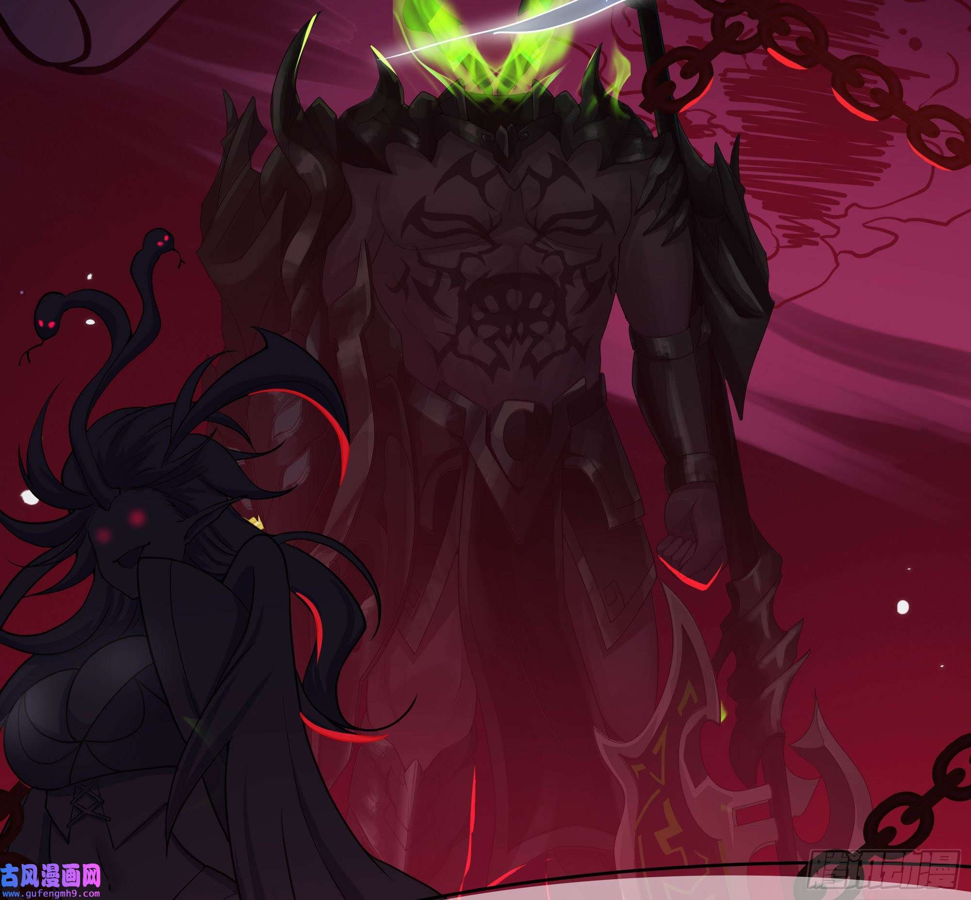 我在地府开后宫第53话 宿敌刑天