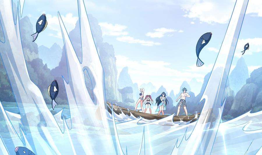 我在地府开后宫29话 用身体把它挤爆