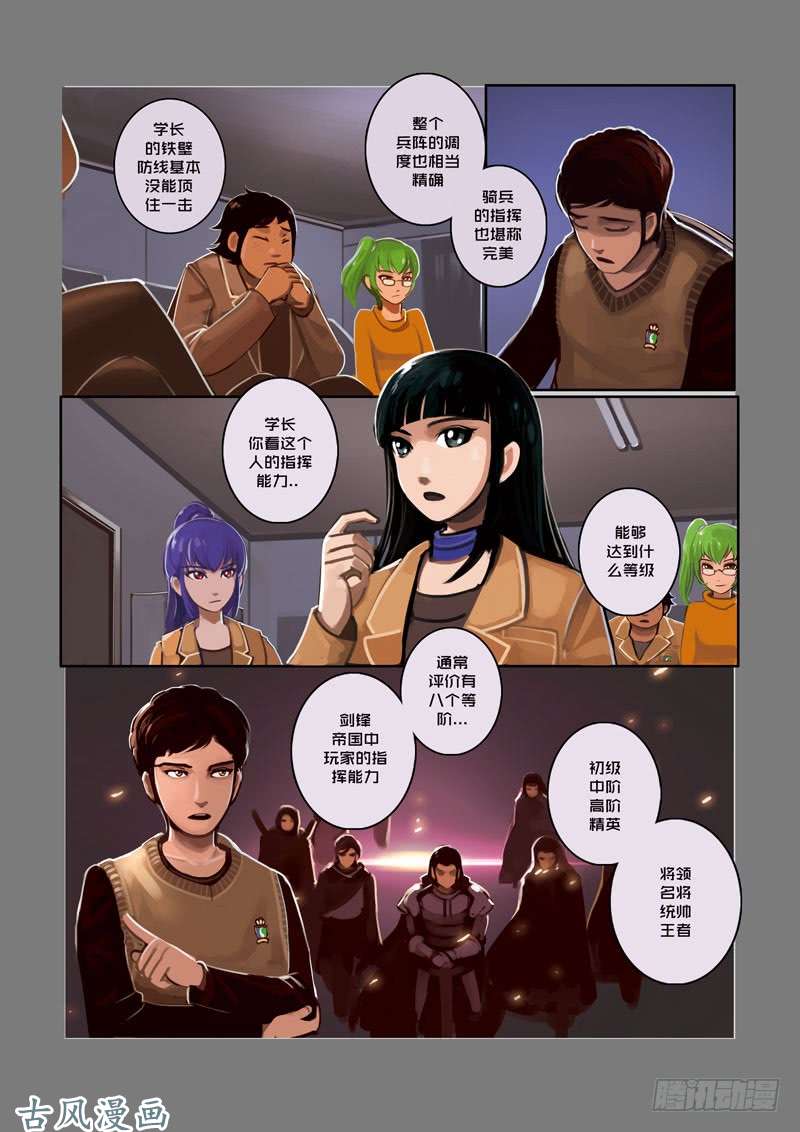 剑锋帝国第二话 社团（二）