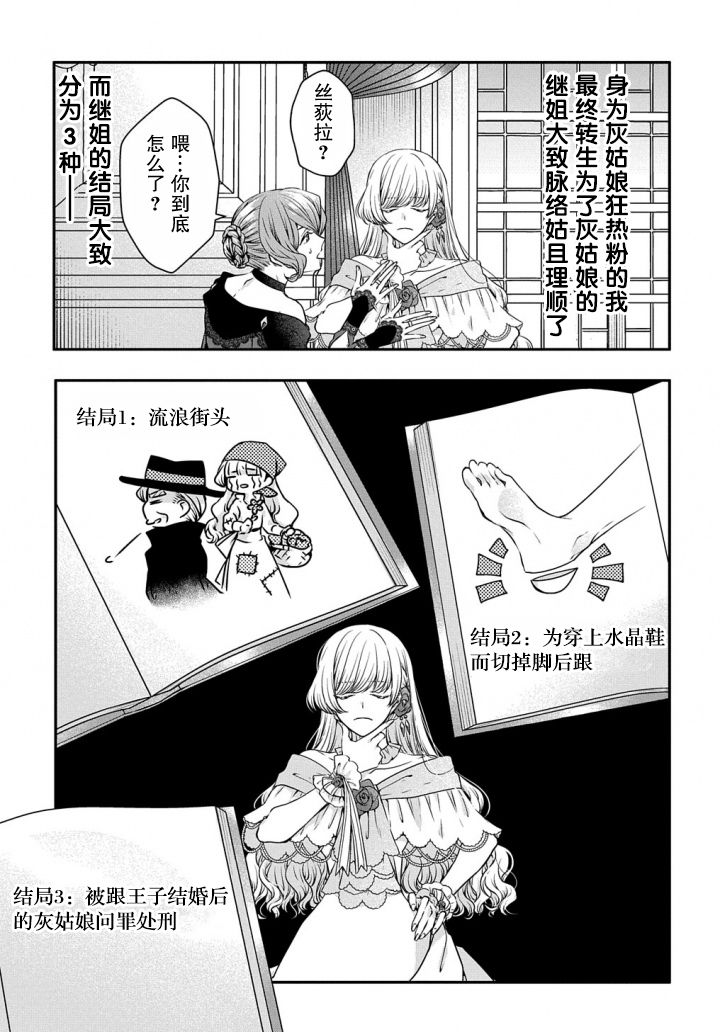 转生恶意千金是灰姑娘的继姐第01话