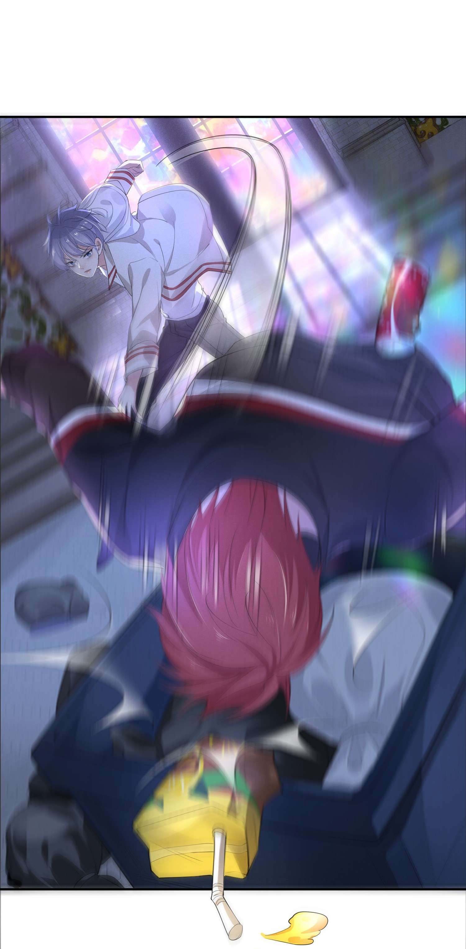 你再不理我，我就黑化了004 他的面具下