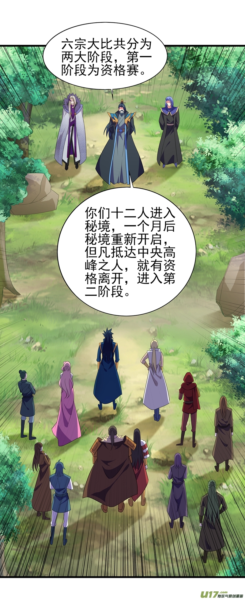 灵剑尊第445话 六宗大比正式开始