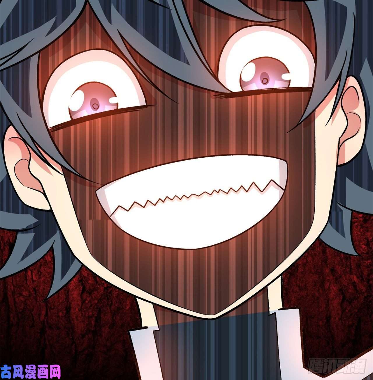 我捡起了一地属性69话-五人黑！团战开始！