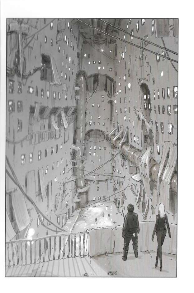 BLAME 硅基生物的堡垒短篇