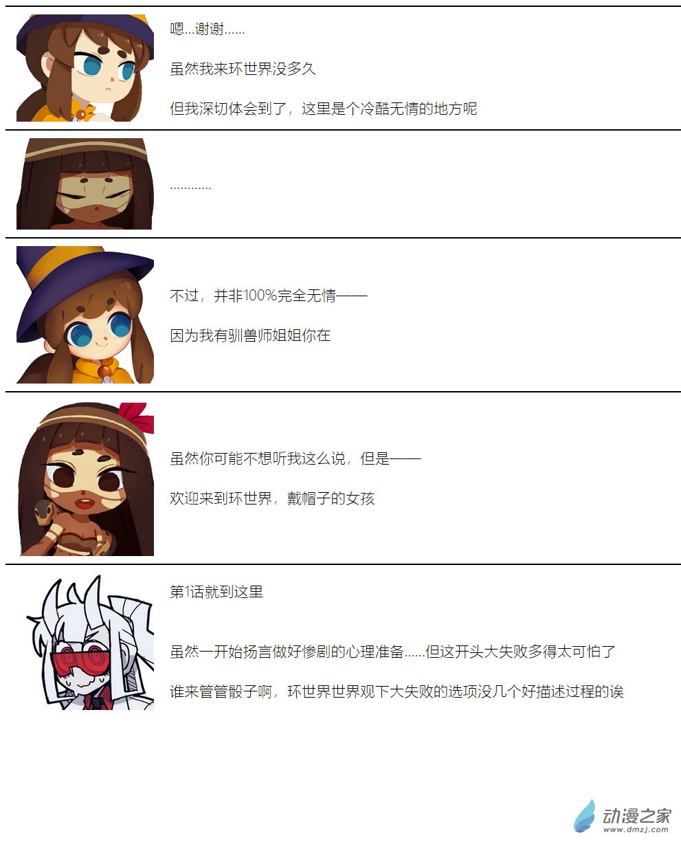 【安科】帽子女孩在环世界第01话