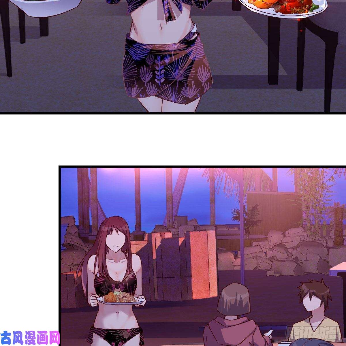 家有双生女友凑桌麻将