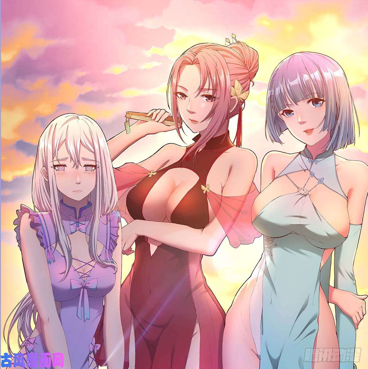 家有双生女友一起逛厦大