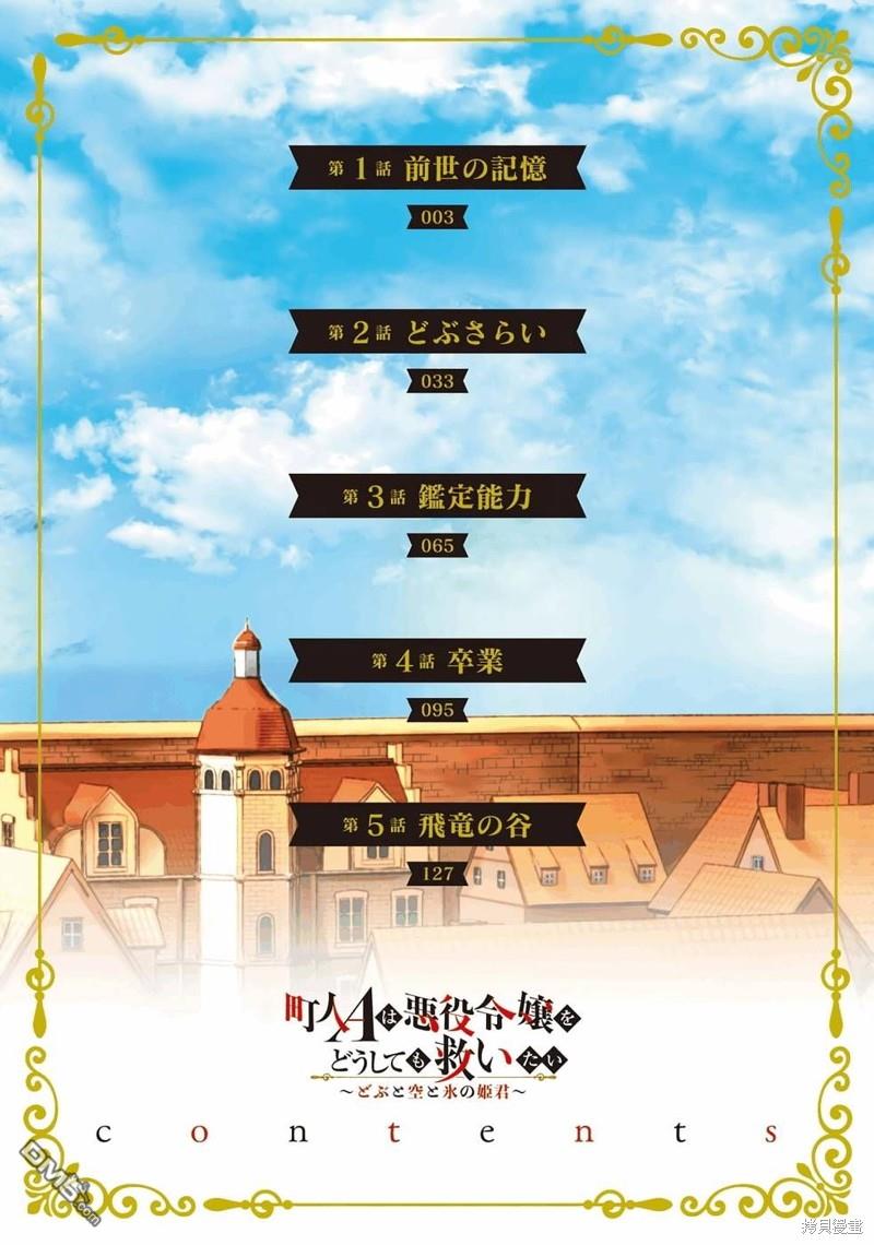 市民A无论如何都想拯救反派千金~污水沟与天空与冰之公主~第1话