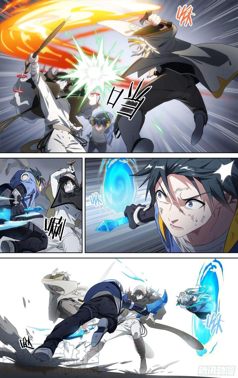 超神灵主152话.激战苍穹之下