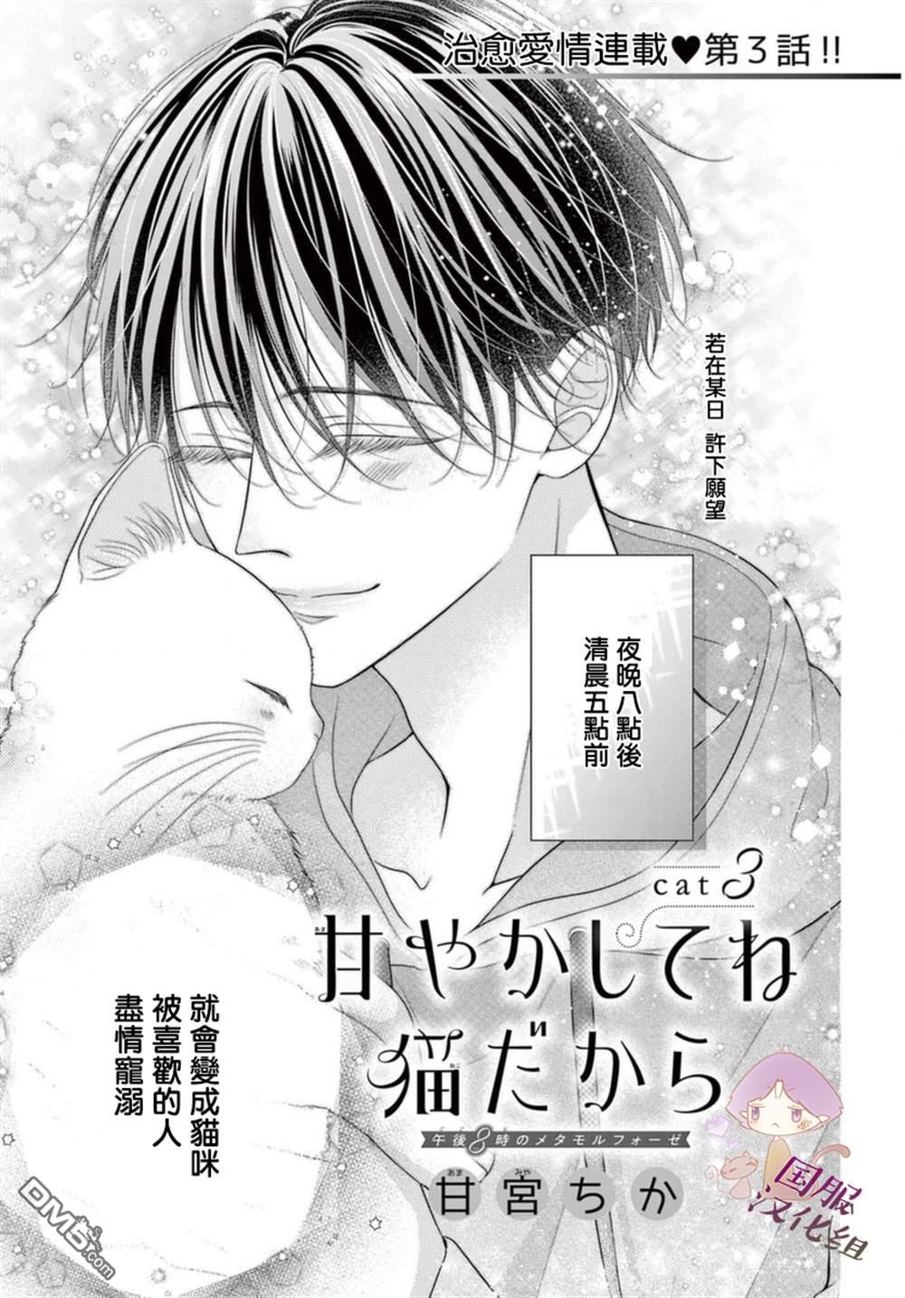 快来宠我嘛！我可是猫猫第3话