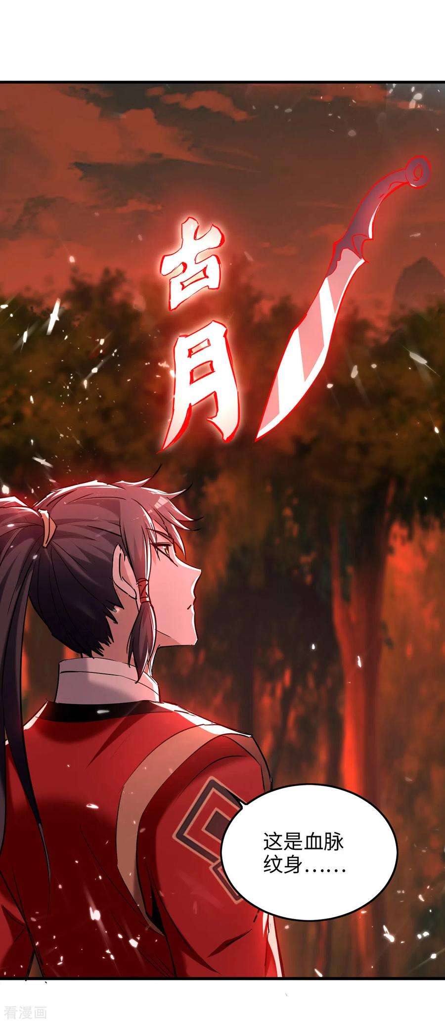 仙帝归来289话 血脉纹身