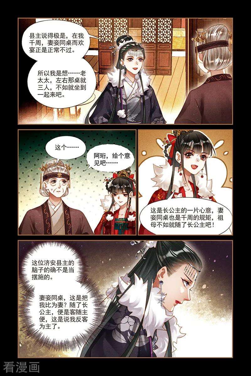 神医嫡女215话 妻妾同桌