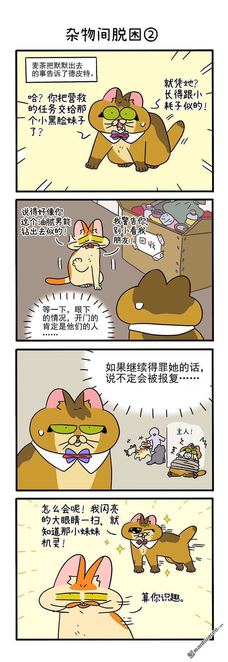 阿满和麦茶第73话 杂物间脱困（上）