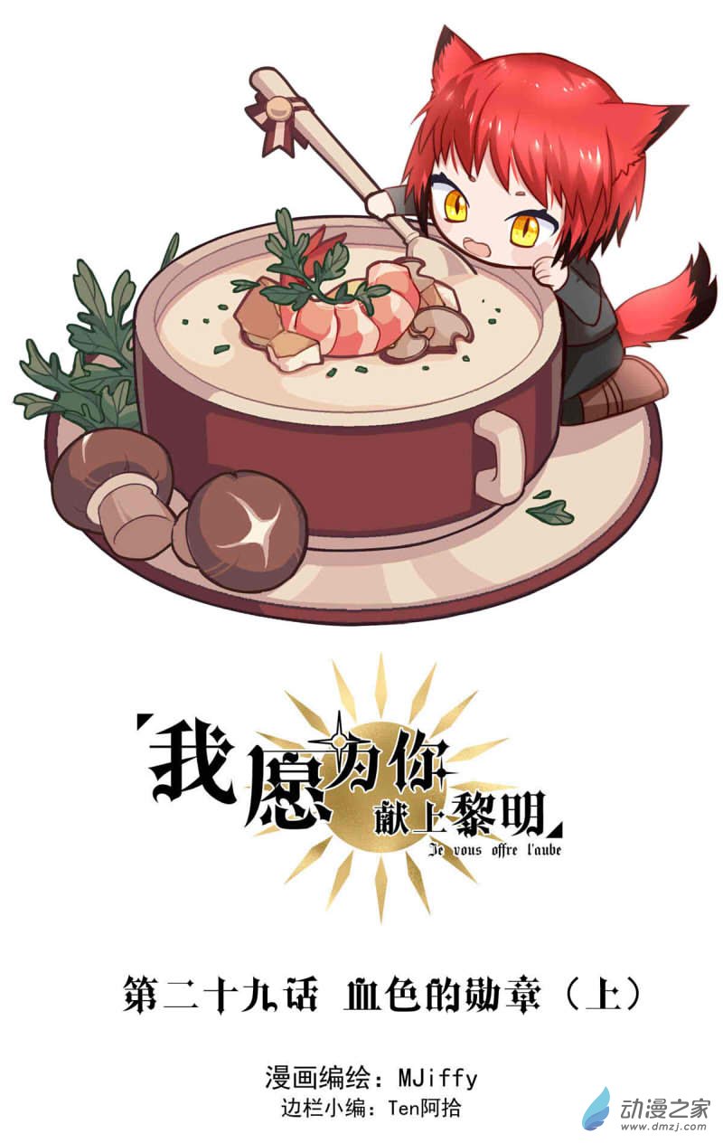 我愿为你献上黎明27 血色的勋章（上）