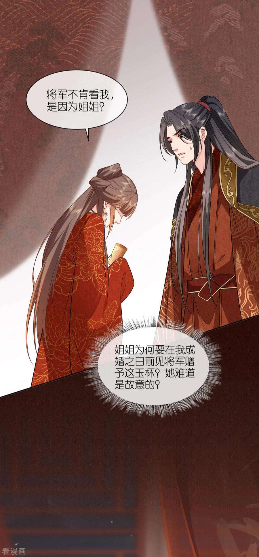 将军，本妃不承宠33话 深夜到访