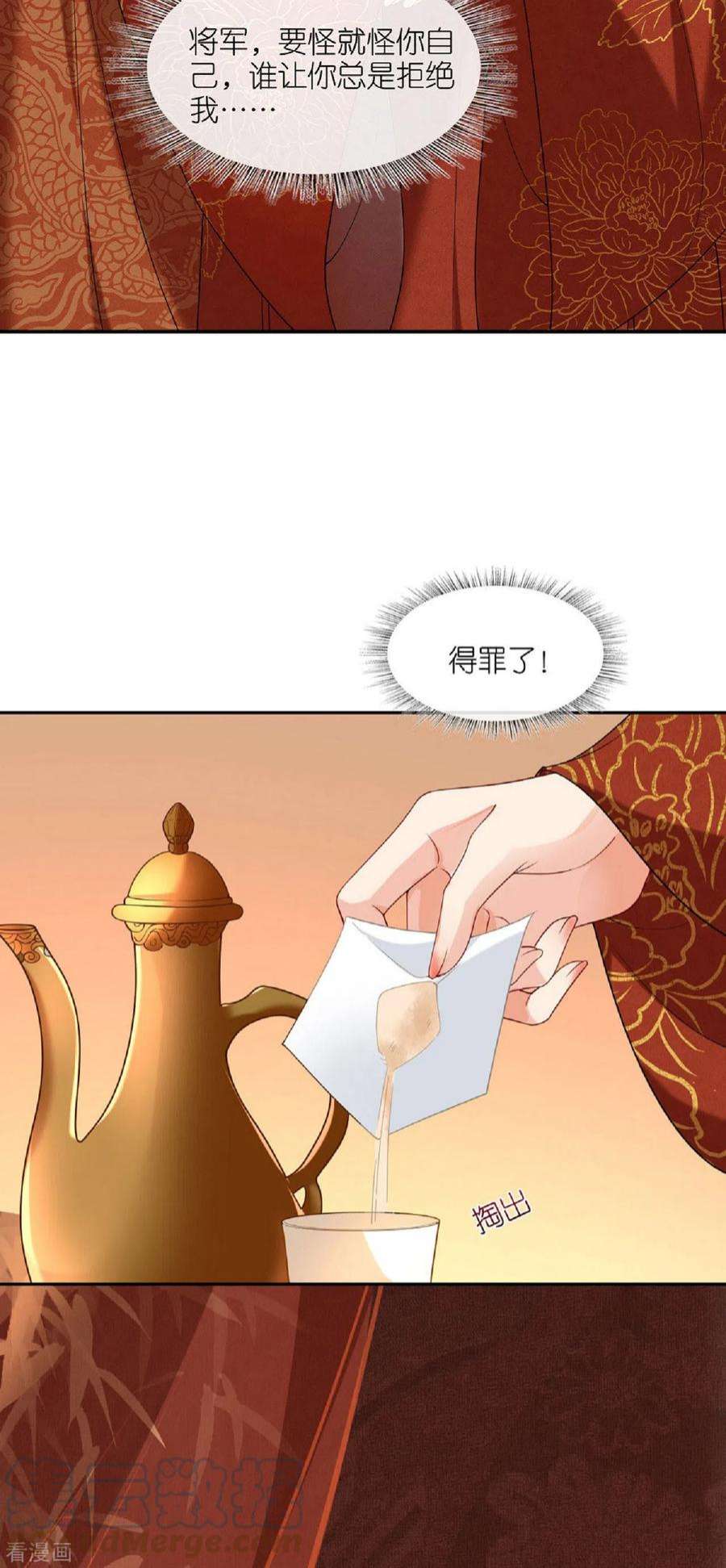 将军，本妃不承宠33话 深夜到访