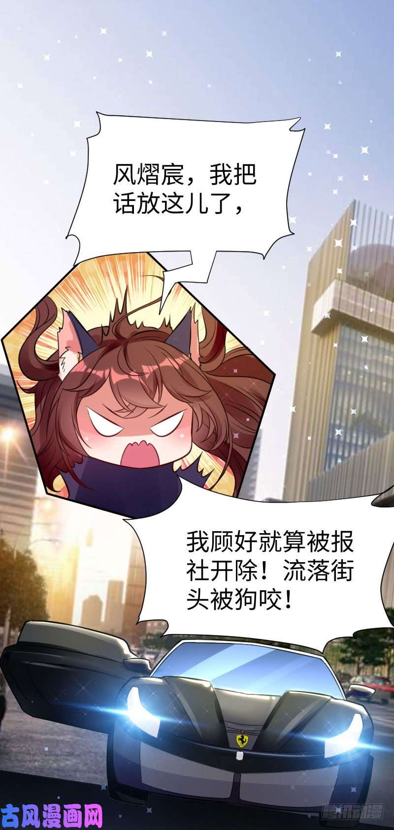 天才酷宝：总裁宠妻太强悍第11话 放狠话