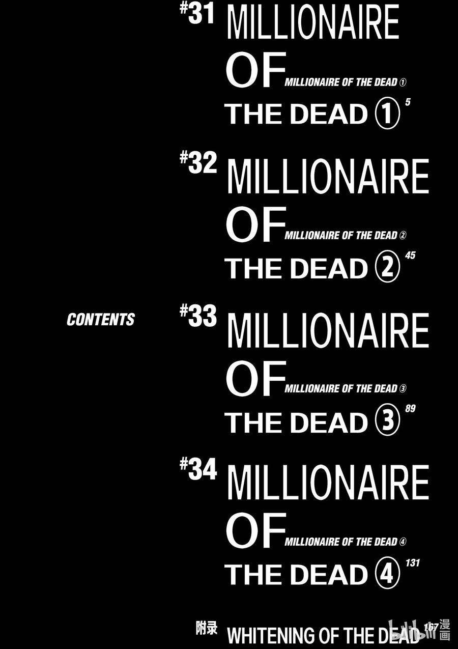 僵尸百分百～变成僵尸之前想做的100件事～31 MILLIONAIRE OF THE DEAD①