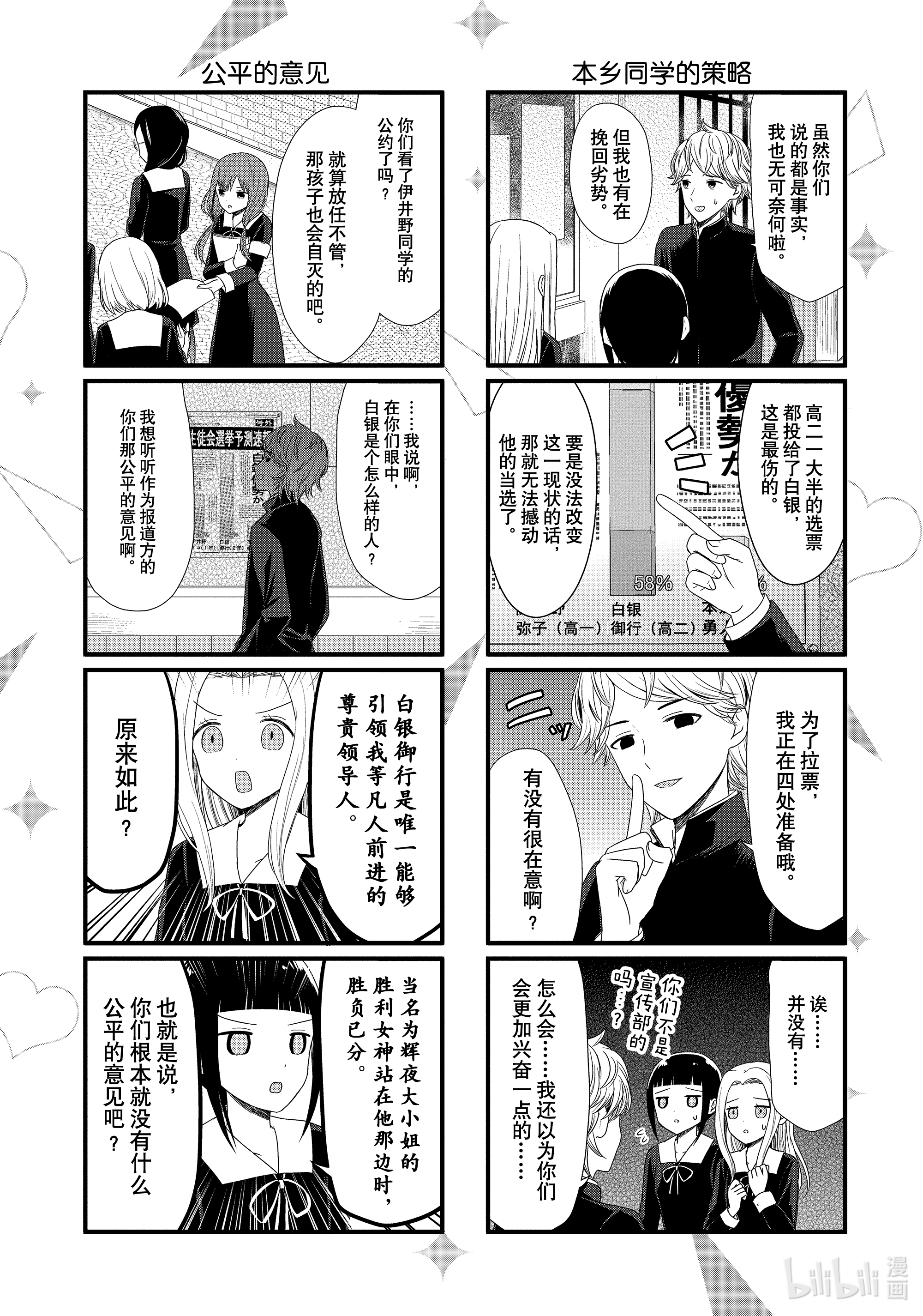 想讲讲辉夜大小姐的事58 想讲讲学生会选举速报的事