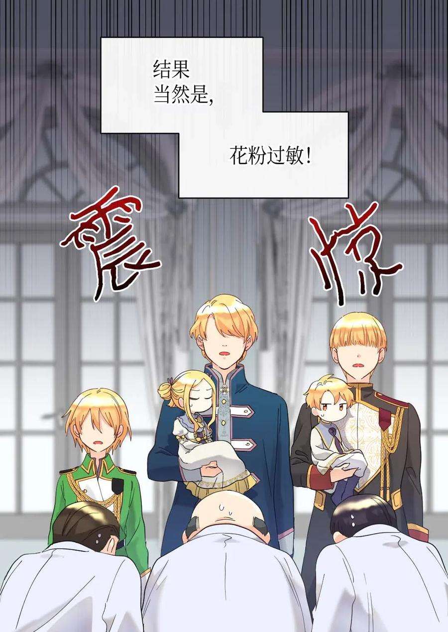 双胞胎兄妹的父皇是宠娃狂魔059 花粉过敏