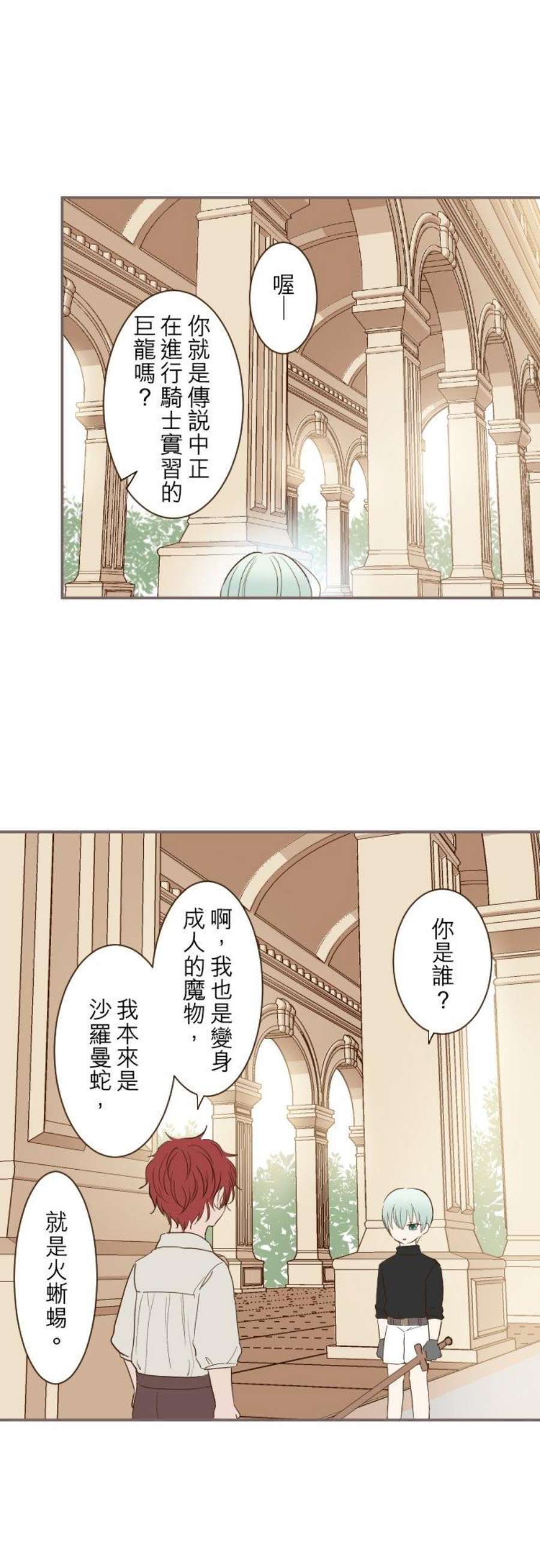 龙骑士与转生圣女28话 少年翡翠