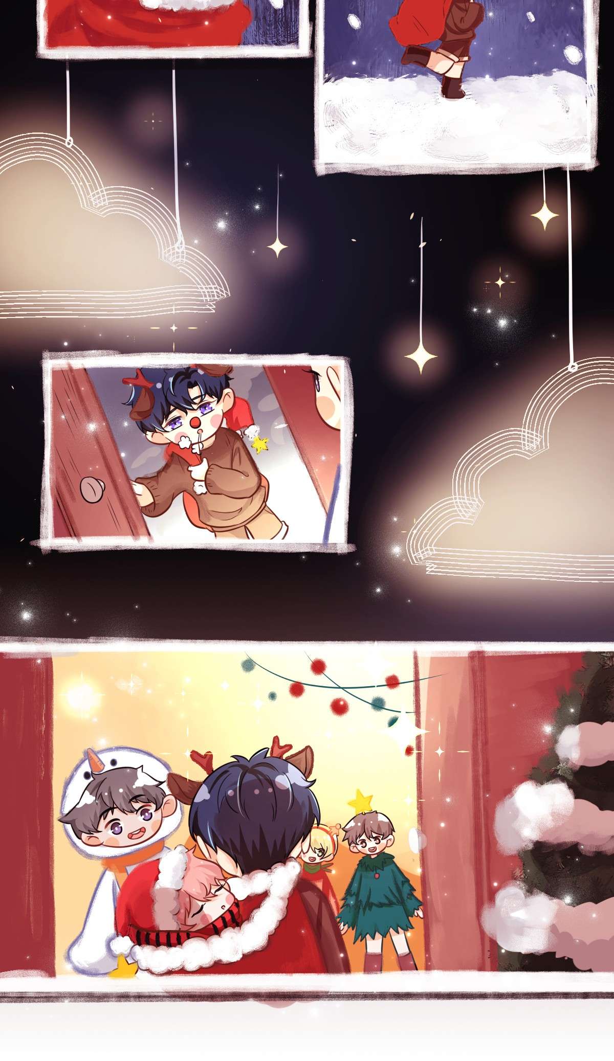 信息素说我们不可能圣诞节 桃桃圣诞礼物派发中