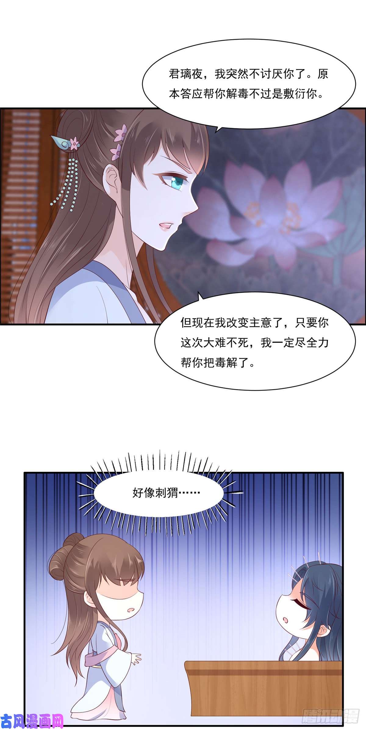 腹黑邪王宠入骨第47话 看过了要负责