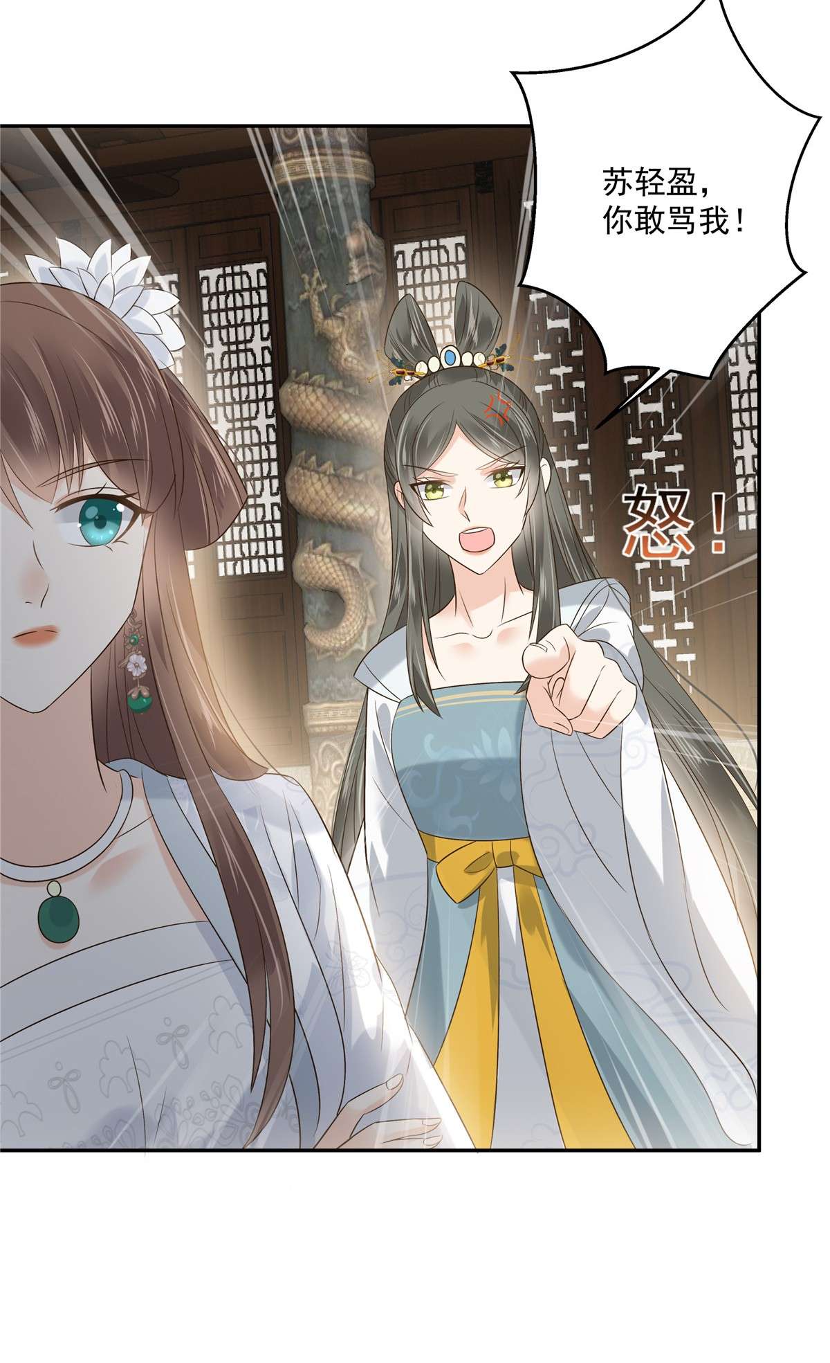 腹黑邪王宠入骨170 苏轻盈，你敢骂我！