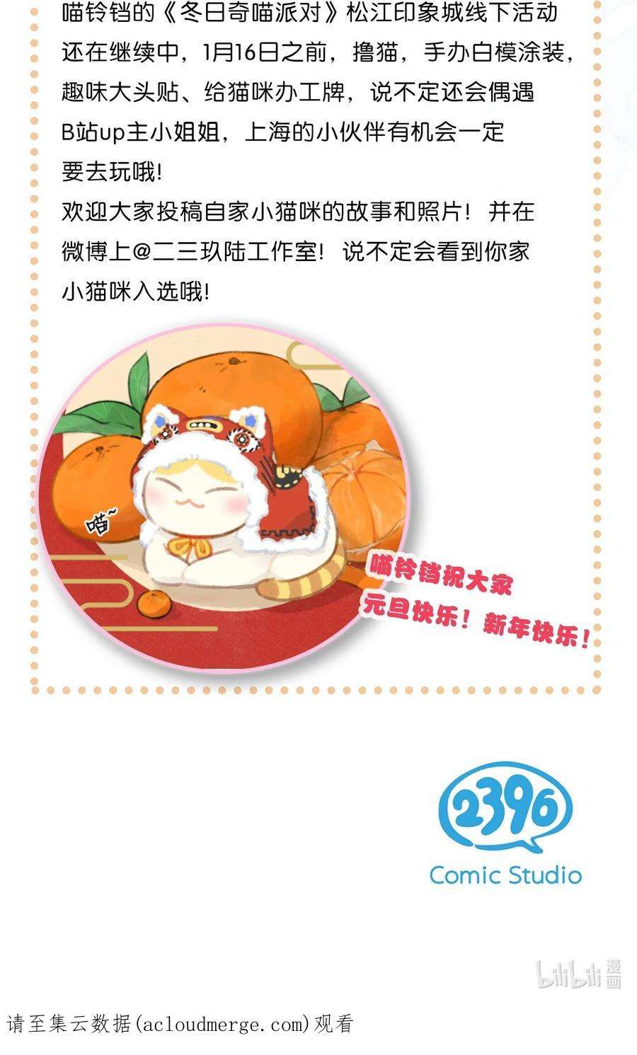 喵铃铛21 大橘的年终总结报告