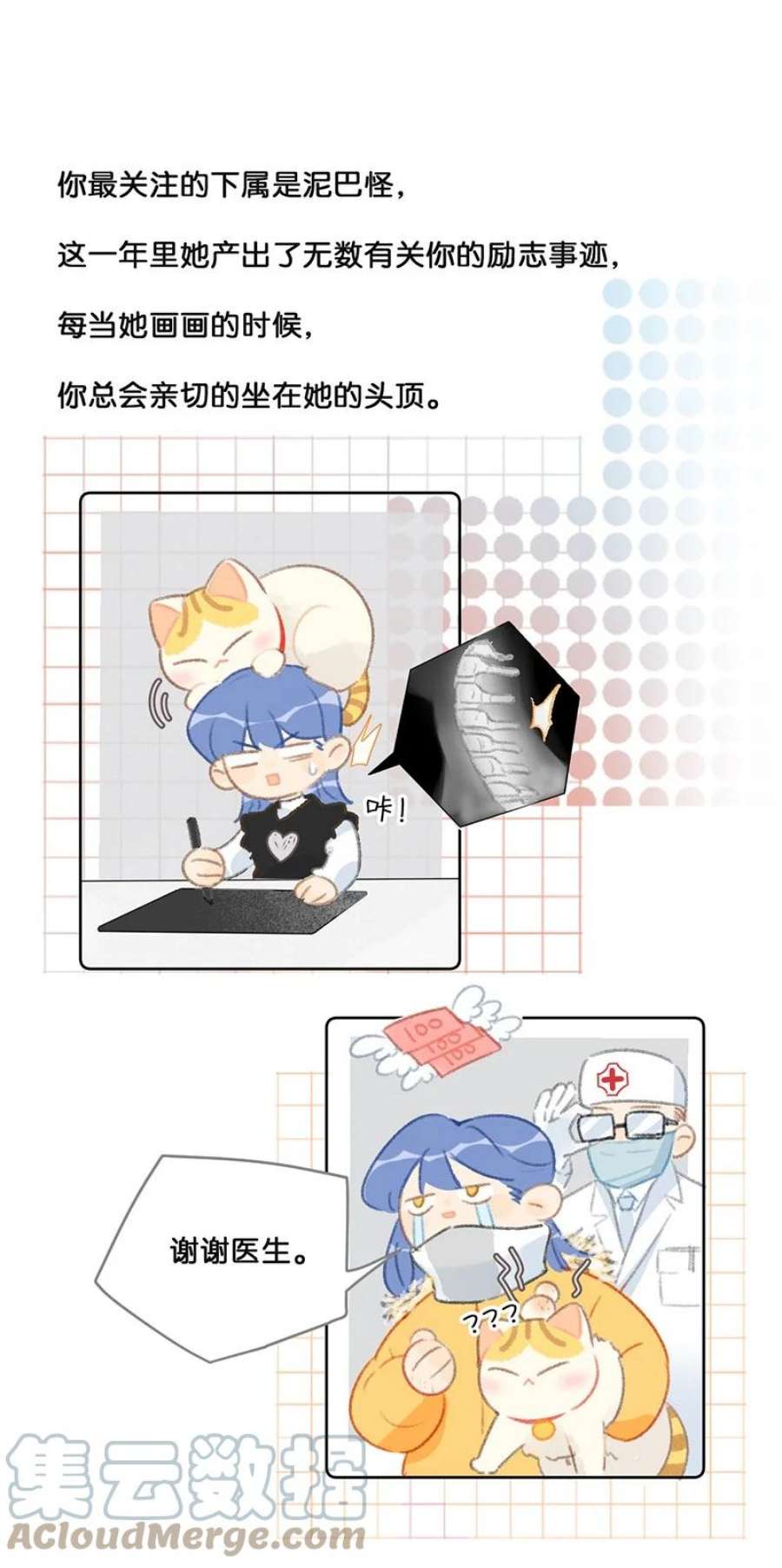 喵铃铛21 大橘的年终总结报告