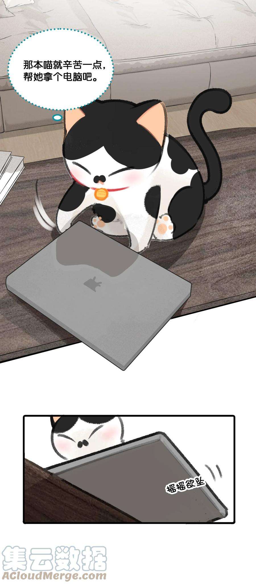 喵铃铛35 球球快点正常上班吧！