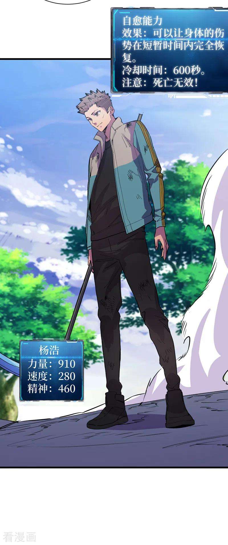 我在末世捡属性82话 自愈技能，解锁！