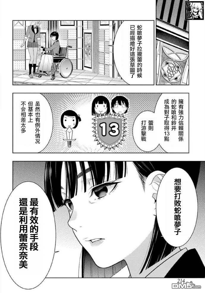 狂赌之渊第81话 必胜的女人