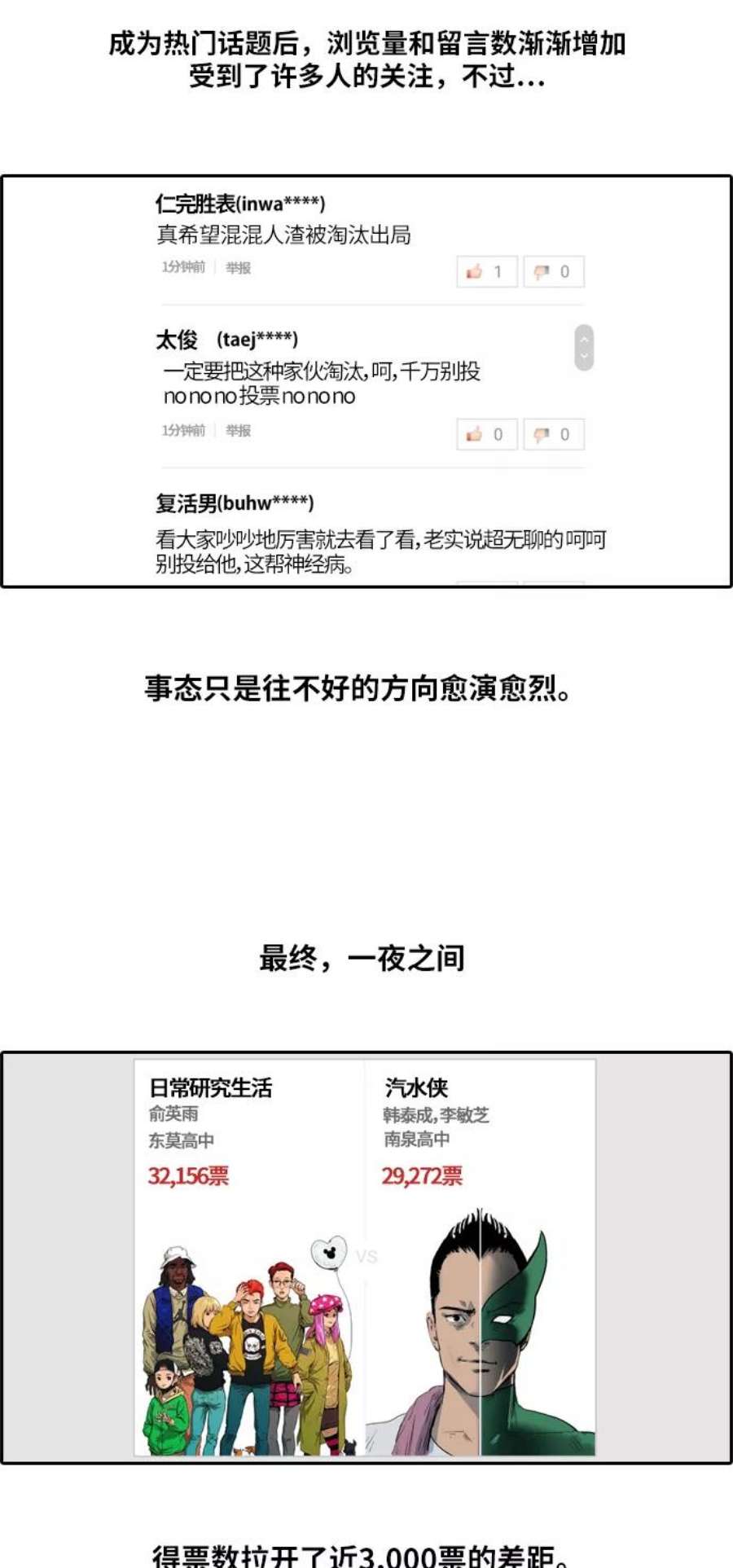 青春白卷第175话 狙击韩泰成