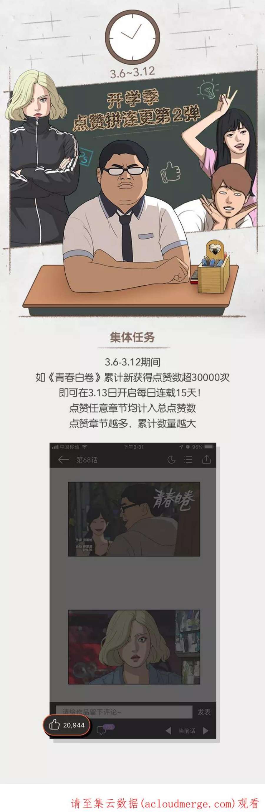 青春白卷第255话 东猪的约会（3）