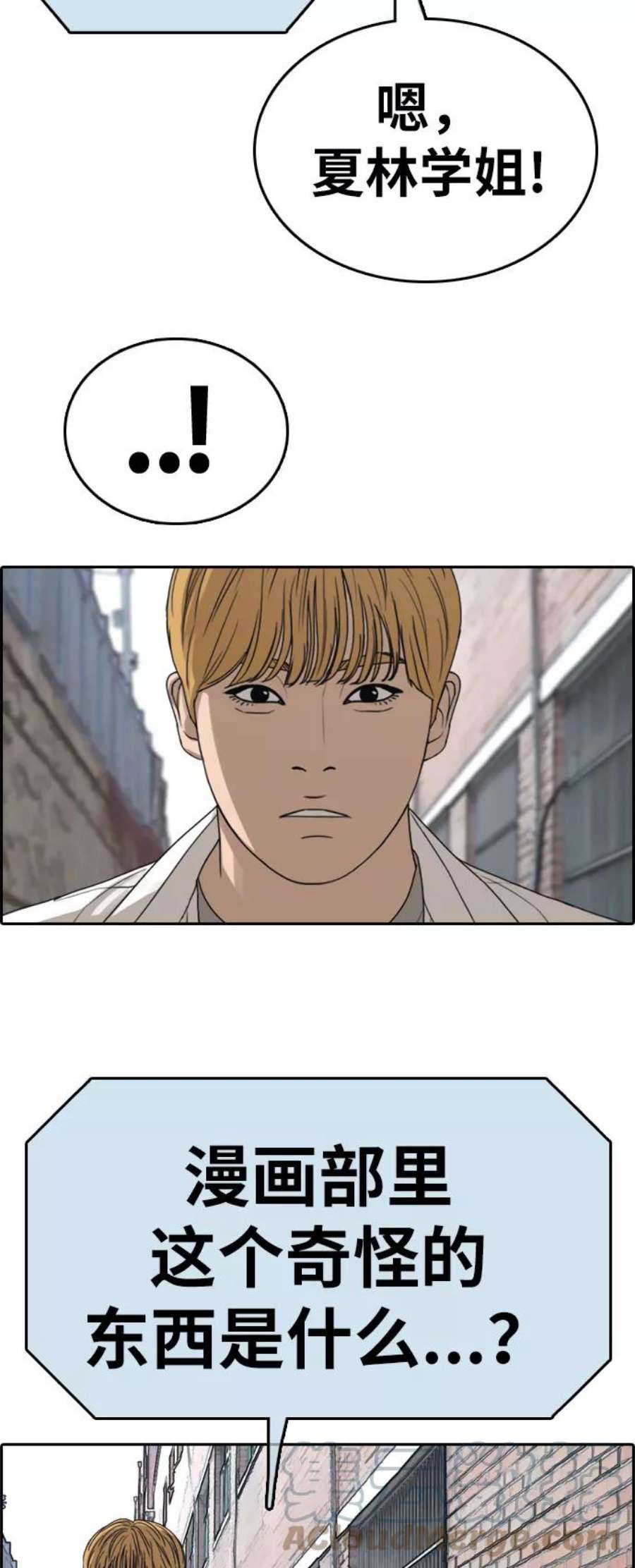 青春白卷第328话 金发男生（4）