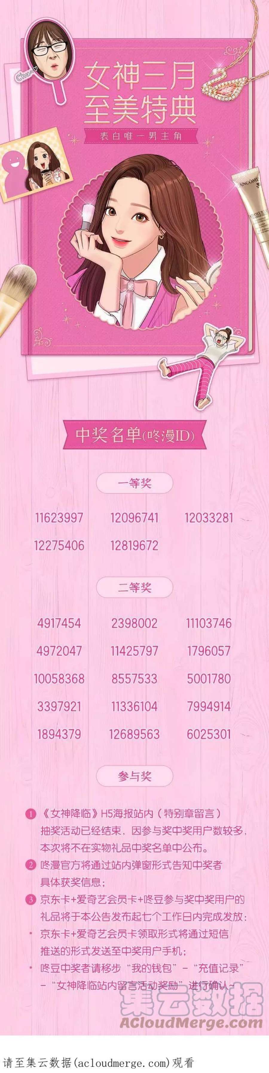 女神降临女神三月至美特典